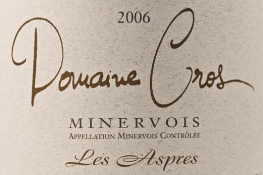2010 Pierre Cros  Les Aspres, Minervois