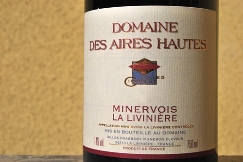 2008 Minervois-La-Livinière, Domaines des Aires Hautes