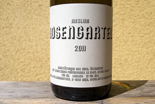 2011 Riesling "Rosengartel", Jutta Ambrositsch
