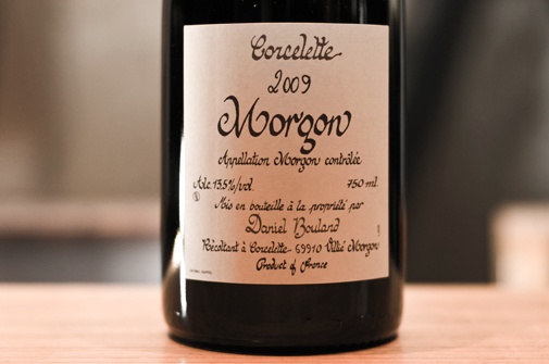 2010 Morgon Corcelette, Daniel Bouland