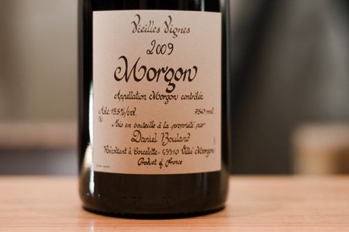 2010 Morgon Vieilles Vignes, Daniel Bouland