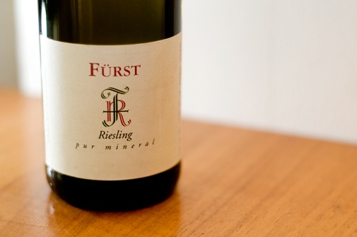 2011 Riesling pur mineral, Paul Fürst