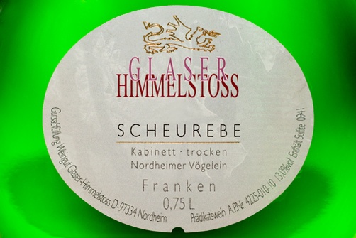 2011 Scheurebe Kabinett trocken 