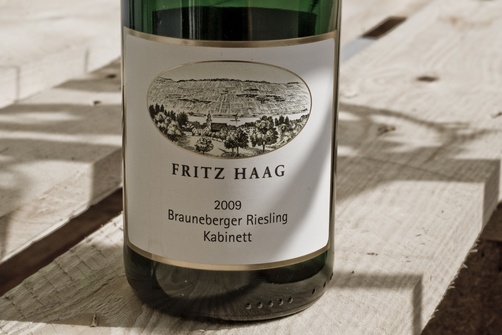 2010 Brauneberger Riesling Kabinett feinherb, Fritz Haag