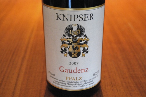 2007 Cuvée Gaudenz, Knipser