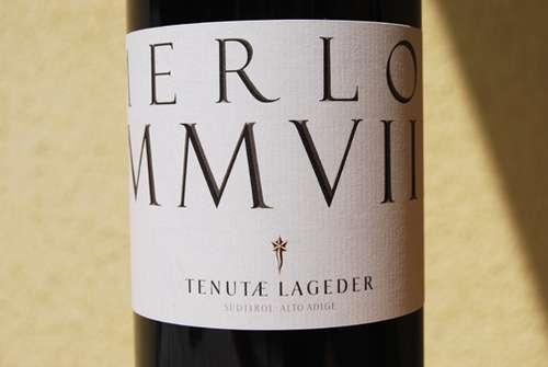 2008 MCM Merlot DOC, Lageder