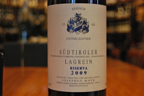 2009 Lagrein dunkel Riserva, Josephus Mayr