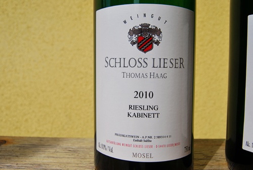 2011 Riesling Kabinett, Schloss Lieser