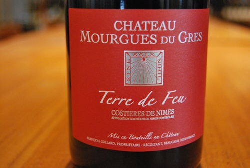 2009 Terre de Feu, Château Mourgues du Grès