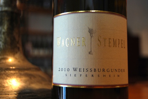 2010 Siefersheimer Weißburgunder trocken, Wagner-Stempel