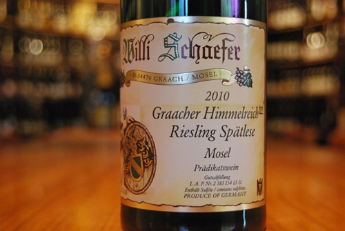 2010 Graacher Himmelreich Riesling Spätlese, Willi Schäfer