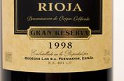 2001 Rioja Gran Reserva, Bodegas LAN