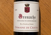 2009 Grenache vdp, Domaine de Cristia