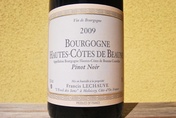 2009 Hautes Côtes de Beaune rouge, L'Eveil des Sens