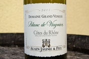 2011 Côtes du Rhône blanc Viognier, Domaine Grand Veneur