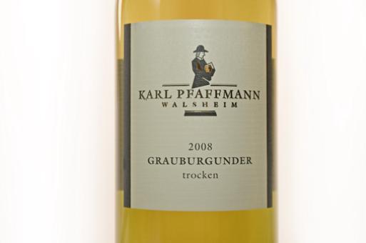 2011 Grauburgunder trocken, Karl Pfaffmann