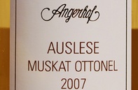 2007 Muskat Ottonel Auslese, Tschida