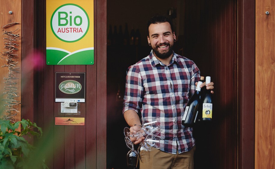 Empfang am Biohof Kobatl Ein Besuch des Biohofs Kobatl lohnt sich!
