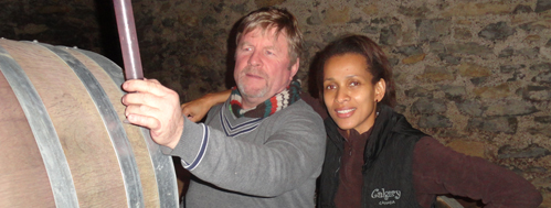 Claude und Isabel Fonquerle Domaine de L'Oustal blanc