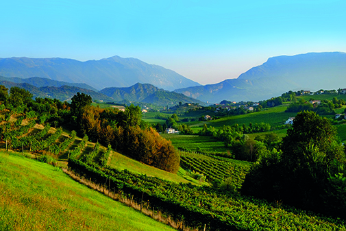 Am Fuße der venezianischen Alpen