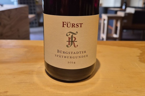 2024 BÜRGSTADTER Spätburgunder, Fürst