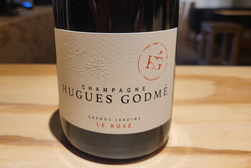 Le Rosé Grands Jardins, Champagne Hugues Godmé