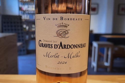 2024 Merlot-Malbec Rosé Graves d'Ardonneau