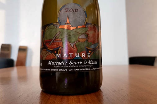 2010 Muscadet de Sèvre et Maine MATURE, Bid'gi