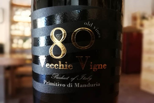 2019 Primitivo di Manduria 80 Vecchie Vigne, CignoMoro