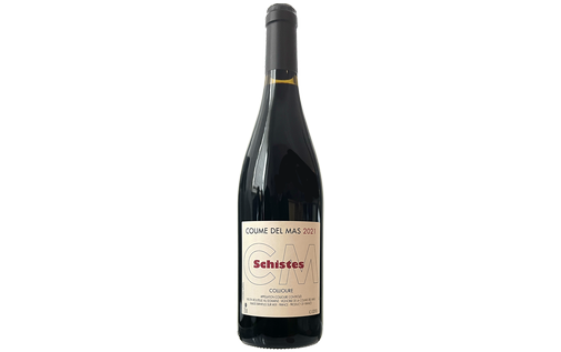 2021 SCHISTES Collioure rouge, Coume del Mas
