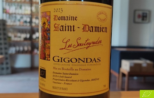 2023 Gigondas Les SOUTEYRADES, Saint-Damien