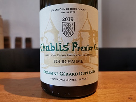 2019 Chablis 1er Cru Fourchaume, Duplessis