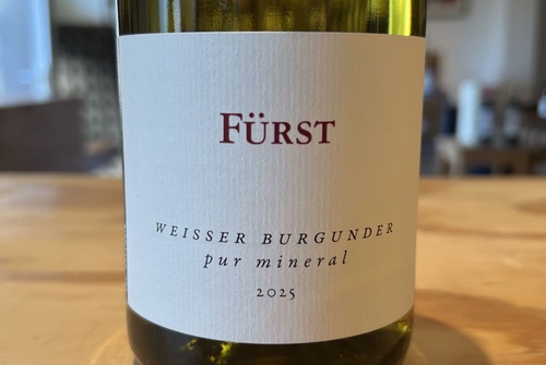 2025 Weißer Burgunder pur mineral, Fürst