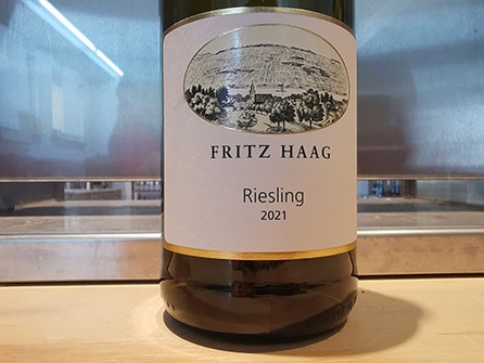2021 FRITZ HAAG Riesling [feinherb]