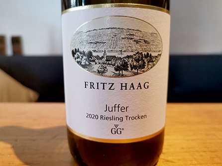 2020 Juffer Riesling GG, Fritz Haag