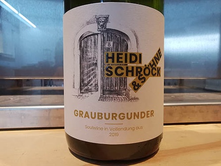 2019 Grauburgunder, Heidi Schröck