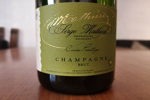 Champagner PRESTIGE brut, Serge Mathieu