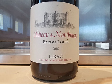 2016 BARON LOUIS Lirac, Château Montfaucon