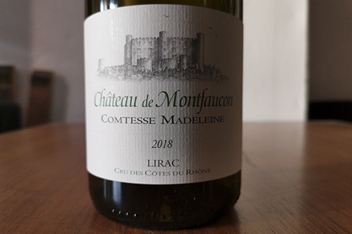 2019 Lirac blanc COMTESSE MADELAINE, Château de Montfaucon