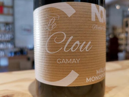 2019 Gamay LE CLOU, Mâlain Monopole