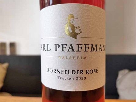2020 Dornfelder Rosé trocken, Karl Pfaffmann