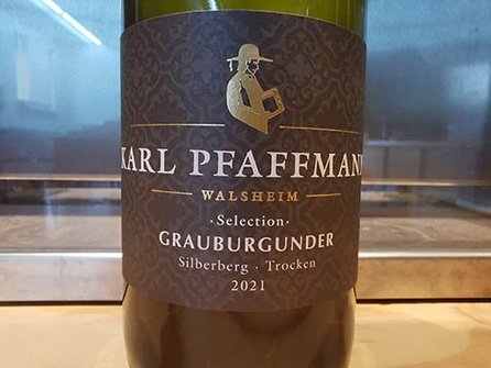 2021 Grauburgunder SELECTION, Karl Pfaffmann