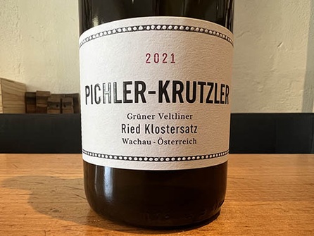 2021 Grüner Veltliner Ried KLOSTERSATZ, Pichler-Krutzler