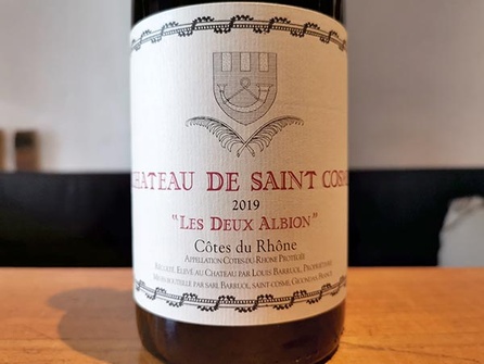 2019 Côtes du Rhône LES DEUX ALBION, Saint Cosme