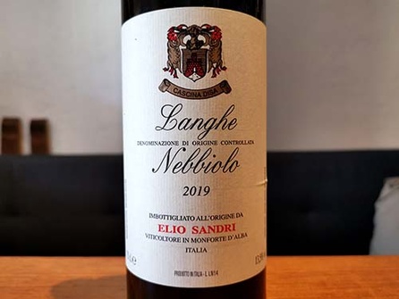 2019 Langhe Nebbiolo, Elio Sandri
