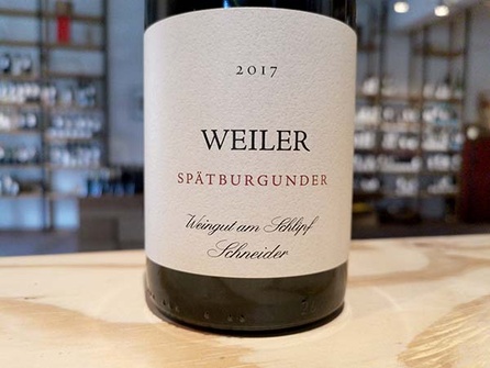 2018 Spätburgunder WEILER, Schneider Weingut am Schlipf
