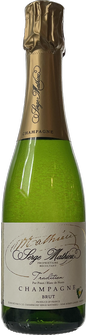 Champagne TRADITION brut, Serge Mathieu (0,375l)