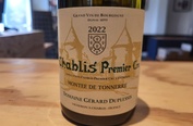 2022 Chablis 1er Cru Montée de Tonnerre Gérard Duplessis