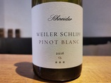 2016 Pinot Blanc Weiler Schlipf CS***, Claus Schneider
