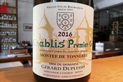 2017 Chablis 1er Cru Montée de Tonnerre, Duplessis